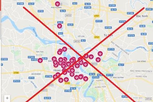Công an Hà Nội bác bỏ thông tin 'bản đồ về COVID-19'