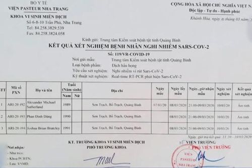 Quảng Bình cách ly y tế nhóm chuyên gia hang động