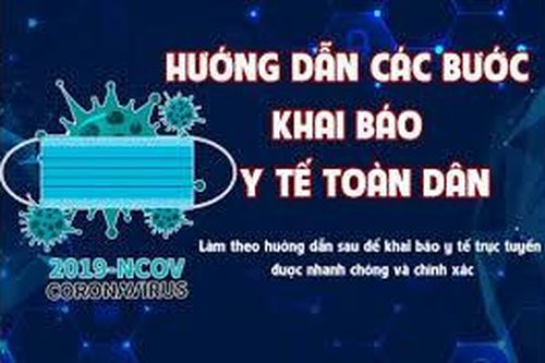Hướng dẫn các bước khai báo y tế toàn dân để phòng dịch Covid-19