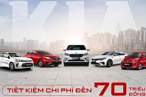 Kia Việt Nam tung khuyến mại tháng 3 cao nhất lên tới 70 triệu đồng