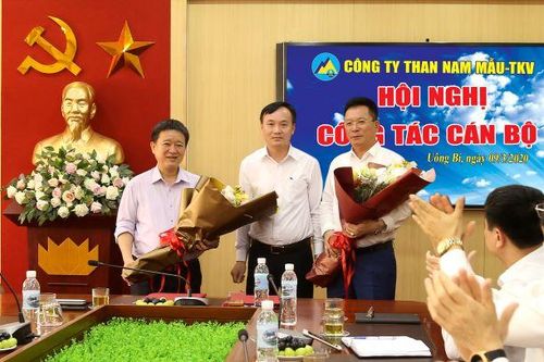TKV trao quyết định bổ nhiệm Giám đốc Công ty Than Nam Mẫu