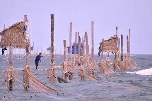 Kéo đáy bắt cá phát hiện đầu người