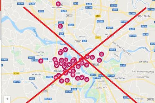Thông tin về bản đồ dịch Covid-19 là không chính xác