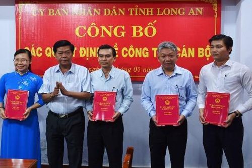 Long An bổ nhiệm tân Giám đốc Sở Tư pháp
