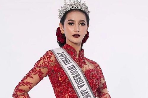 Tân Hoa hậu Indonesia là siêu mẫu cao 1m78, trình catwalk 'không phải dạng vừa'