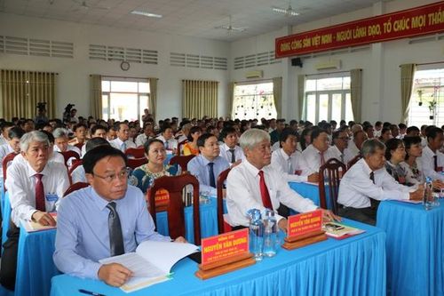 Khai mạc Đại hội đại biểu Đảng bộ xã Tân Thuận Tây