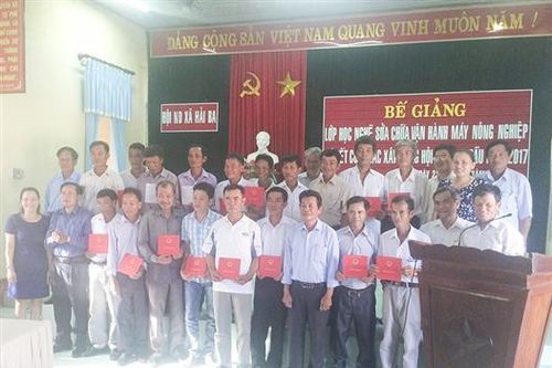 Địa chỉ tin cậy về đào tạo nghề cho lao động nông thôn