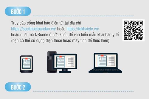 Hướng dẫn các bước khai báo y tế phòng dịch COVID-19