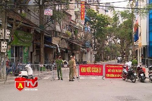 Công an Hà Nội đảm bảo an toàn tại vùng cách ly
