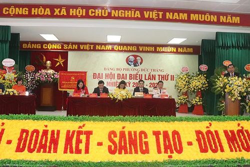 Đại hội Đảng bộ phường Đức Thắng: Phát huy dân chủ, khơi dậy sức mạnh tổng hợp