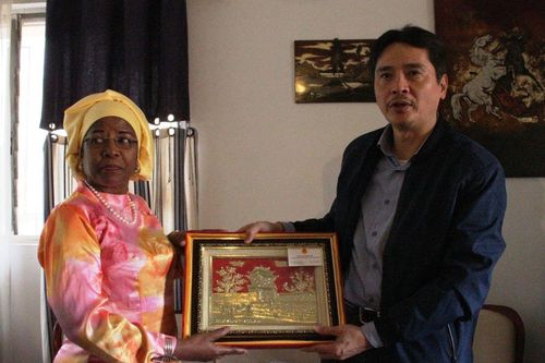 Gặp gỡ đại diện cộng đồng người Việt và hội Vovinam Việt võ đạo tại Senegal