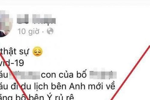 Hà Nội: Tung tin giả về ca nhiễm Covid-19 thứ 17 nguy kịch, nam thanh niên 22 tuổi bị xử lý