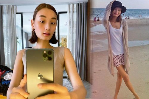 Siêu mẫu Lê Thúy tụt 10 kg trong 2 tháng, báo động suy nhược cơ thể