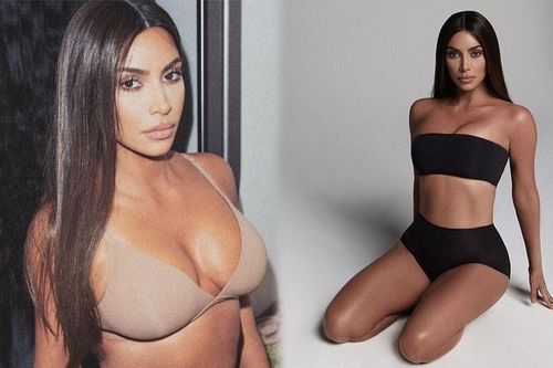 Kim Kardashian tung ảnh nội y, thân hình 'đồng hồ cát' hút mắt