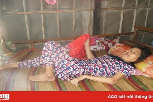 Người phụ nữ bệnh ung thư cần được giúp đỡ