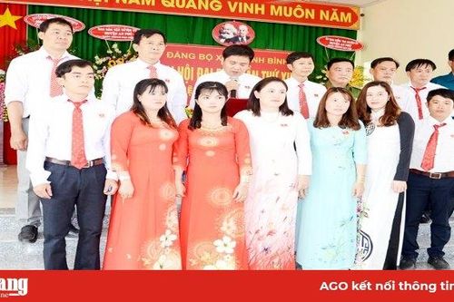 Đại hội Đảng bộ xã Khánh Bình lần thứ XIII