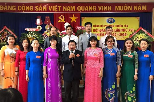 Đại hội Đảng bộ phường Phước Tân lần thứ XVII