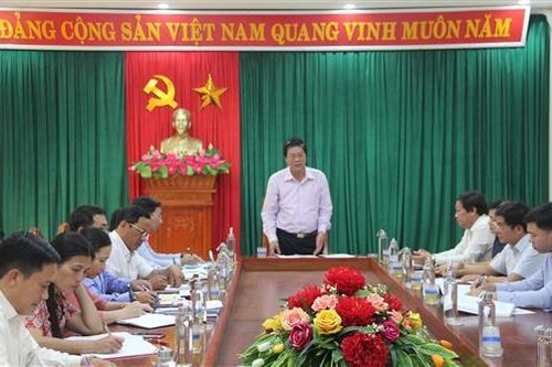 Kiểm tra công tác chuẩn bị Đại hội Đảng bộ huyện Hướng Hóa lần thứ XVII, nhiệm kỳ 2020-2025