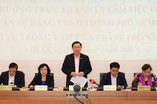 Hà Nội đánh giá tác động của dịch Covid-19 tới tăng trưởng kinh tế