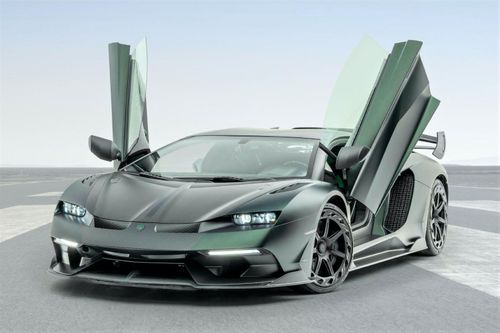 Lamborghini Aventador SVJ biến hình trong bản độ riêng từ Mansory