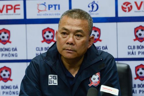 HLV Hải Phòng chưa hài lòng với phong độ của Martin Lo