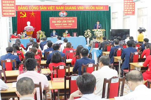 Đại hội Chi bộ Trường THPT Tân Lang lần thứ IV, nhiệm kỳ 2020-2025