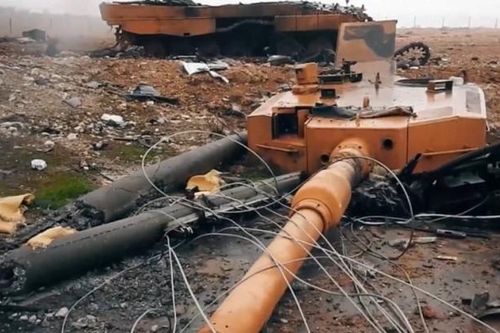 Chiến trường Syria trở thành 'máy nghiền' xe tăng Leopard 2A4 Thổ Nhĩ Kỳ