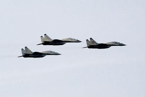 'Quái điểu' MiG-29 tung cánh trấn áp 'chim cắt' F16 Thổ Nhĩ Kỳ