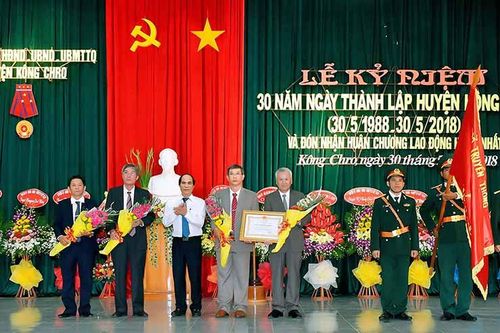 Đảng bộ Kông Chro: 70 năm những chặng đường vẻ vang