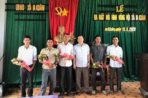 Ra mắt Nông hội xã Ia Kdăm
