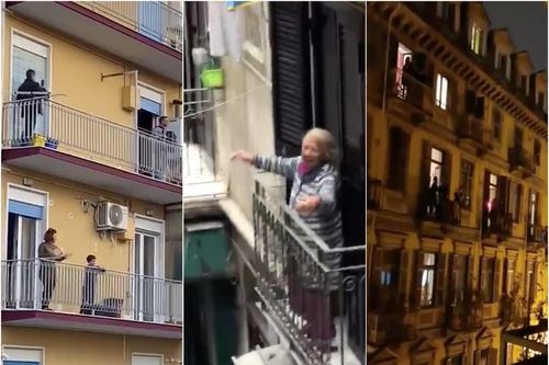 Tiếng hát át nỗi lo của người dân Italia trong cuộc khủng hoảng Covid-19