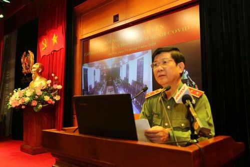 Bộ Công an tập huấn công tác phòng, chống dịch bệnh Covid-19