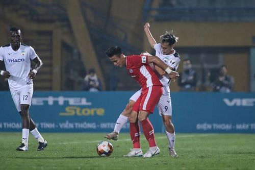 VIDEO bóng đá V League, Viettel vs HAGL: Tranh cãi tình huống bắt việt vị Hồng Duy