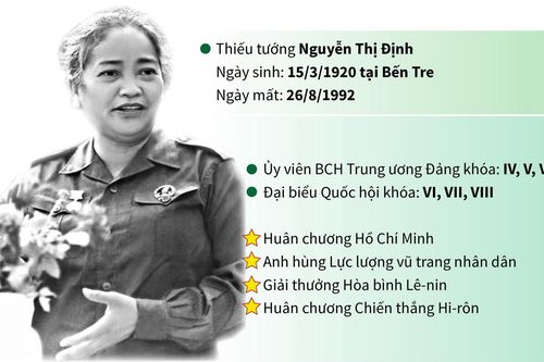 Nguyễn Thị Định - Huyền thoại một nữ tướng