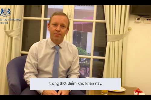 Covid-19: Đại sứ Anh cảm ơn chính phủ, y bác sĩ Việt Nam