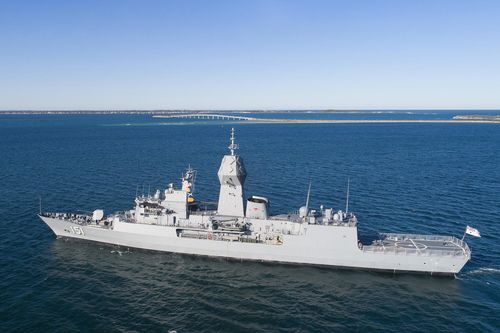 Tàu chiến Australia lần đầu thử nghiệm tên lửa hải quân ESSM