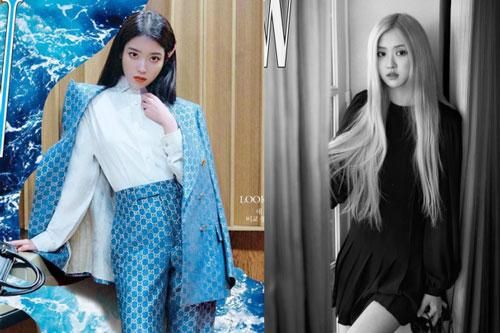IU và Rosé (BLACKPINK) 'đụng' phong cách trên bìa tạp chí: Mỹ nữ nhà YG quá xinh nhưng 'một màu' so với em gái quốc dân?