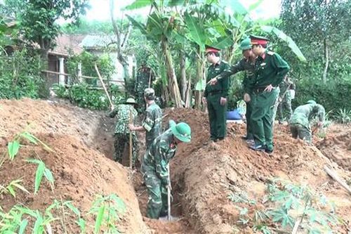 Quy tập 1 hài cốt liệt sĩ tại xã Hải Lệ