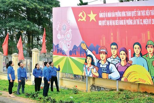 Xây dựng phường Hưng Thành đạt chuẩn văn minh đô thị