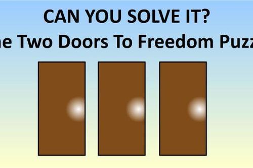 Thử thách khả năng logic qua câu đố 'tìm cánh cửa dẫn đến tự do'