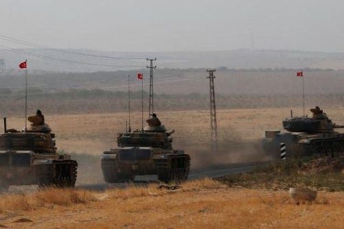 Syria: 60 xe quân sự Thổ Nhĩ Kỳ tràn vào Idlib