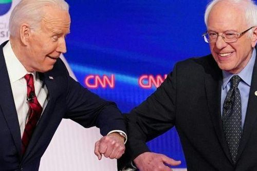 Bầu cử Mỹ: Cuộc tranh luận lạ lùng Biden-Sanders giữa mùa dịch COVID-19