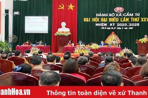 Huyện Cẩm Thủy: Tổ chức thành công Đại hội điểm cấp cơ sở nhiệm kỳ 2020 – 2025