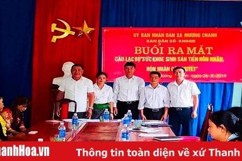 Hiệu quả bước đầu của Câu lạc bộ Chăm sóc sức khỏe tiền hôn nhân, hôn nhân cận huyết xã Mường Chanh