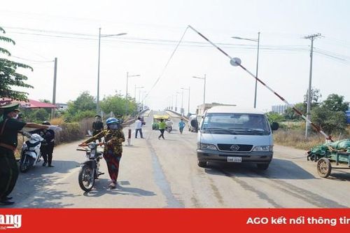 An Giang tập trung chống dịch tại khu vực biên giới