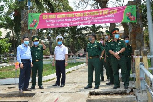 Quản lý chặt chẽ khu vực biên giới để phòng dịch Covid-19
