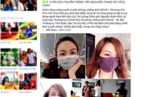 Người dân sôi nổi hưởng ứng chiến dịch truyền thông 'Hãy đeo khẩu trang nơi công cộng'