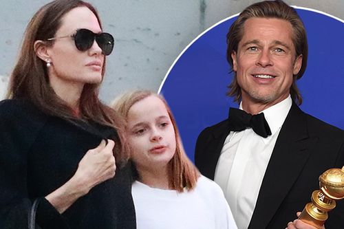 Con gái út Angelina Jolie thừa hưởng nét đẹp của bố mẹ