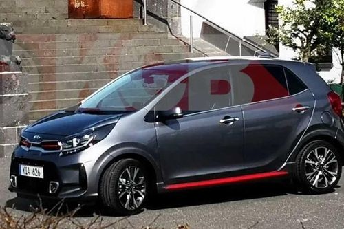 Kia Picanto 2021 lộ diện không lớp ngụy trang, sắp ra mắt