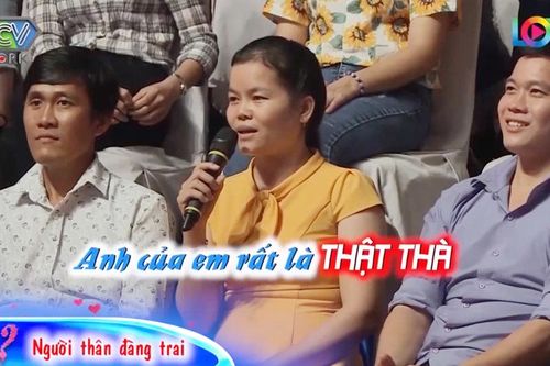 Xuất hiện tại Bạn muốn hẹn hò, người phụ nữ khiến tất cả hoang mang